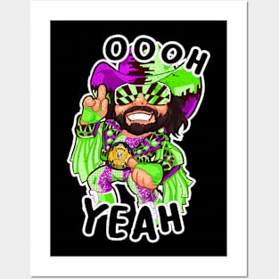 Wrestling Randy Savage Posters and Art